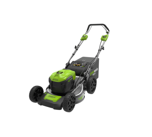 Газонокосилка аккумуляторная Greenworks 40V GD40LM46SPK4 (1хАКБ 4Ач) 46см самоходная
