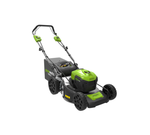 Газонокосилка аккумуляторная Greenworks 40V GD40LM46SPK4 (1хАКБ 4Ач) 46см самоходная