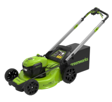 Газонокосилка аккумуляторная Greenworks 40V GD40LM48SP (1хАКБ 4 Ач и ЗУ) 48 см самоходная