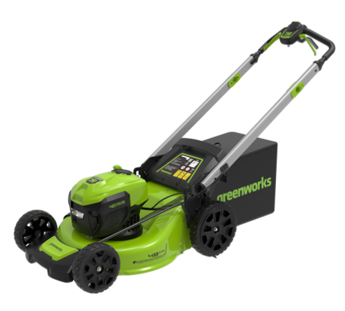 Газонокосилка аккумуляторная Greenworks 40V GD40LM48SPК4 (1хАКБ 4 Ач и ЗУ) 48 см самоходная