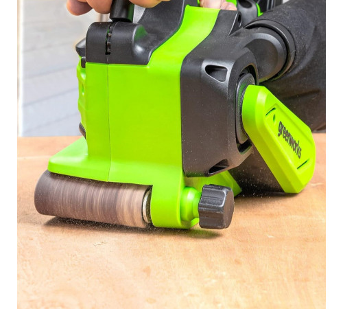 Ленточная шлифмашина Greenworks G24BS (без АКБ)