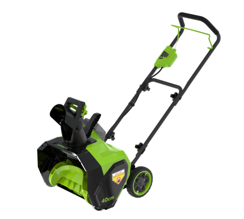 Снегоуборщик аккумуляторный Greenworks 40V G40ST40 (1хАКБ 4Ач и ЗУ) 40см