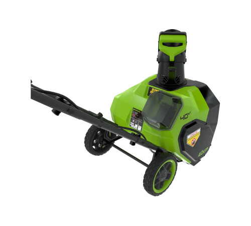 Снегоуборщик аккумуляторный Greenworks 40V G40ST40 (1хАКБ 4Ач и ЗУ) 40см