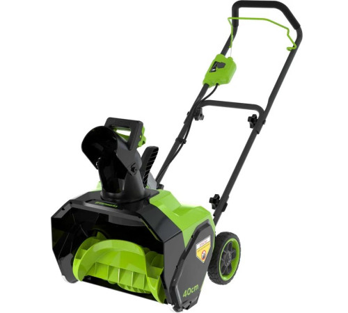 Снегоуборщик аккумуляторный Greenworks 40V G40ST40 (без АКБ и ЗУ) 40см