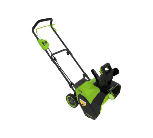 Снегоуборщик аккумуляторный Greenworks 40V G40ST40 (без АКБ и ЗУ) 40см