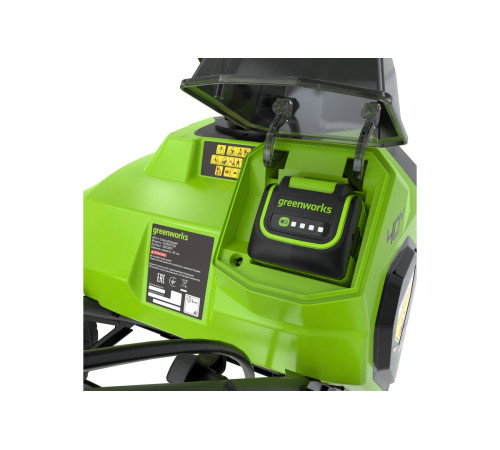 Снегоуборщик аккумуляторный Greenworks 40V G40ST40 (без АКБ и ЗУ) 40см