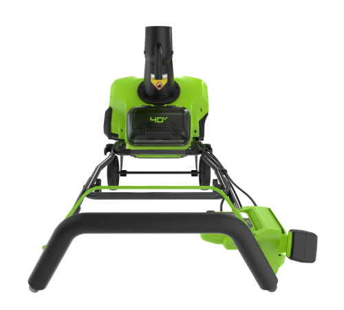 Снегоуборщик аккумуляторный Greenworks 40V GD40STX2 б/щет (1хАКБ 8Ач и ЗУ) 51см