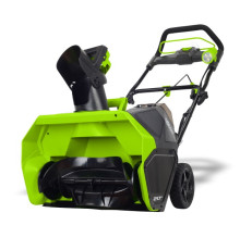 Снегоуборщик аккумуляторный Greenworks 40V GD40ST (1хАКБ 5 Ач и ЗУ) 51 см