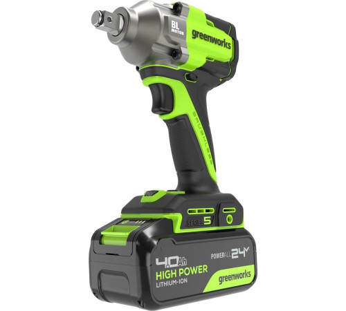 Гайковерт Greenworks IW5500 3805007CUB (с 1-им АКБ)