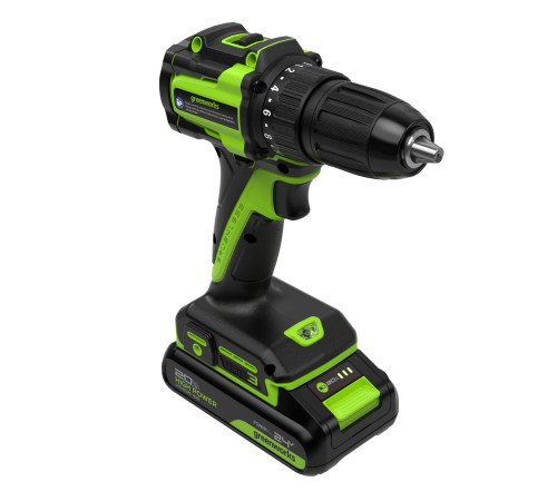 Дрель-шуруповерт Greenworks DD345 3708307CUA (с 1-им АКБ)