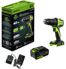 Дрель-шуруповерт Greenworks DD345 3708307CUB (с 1-им АКБ)