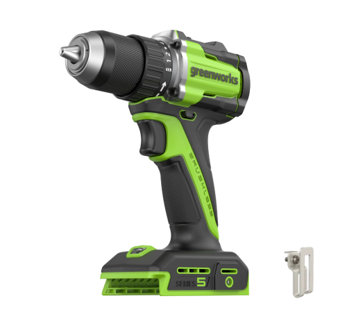 Дрель-шуруповерт аккумуляторная Greenworks 24V DD560 (1хАКБ 2Ач и ЗУ)б/щет 30/60Нм 13мм Anti-kickbac