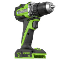 Дрель-шуруповерт аккумуляторная Greenworks 24V DD560 (1хАКБ 4Ач и ЗУ)б/щет 30/60Нм 13мм Anti-kickbac