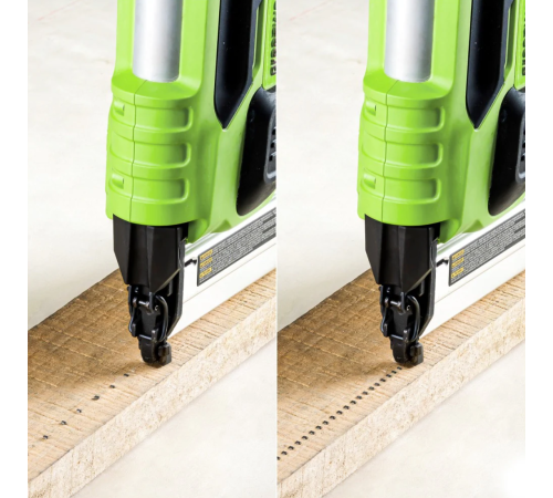 Нейлер аккумуляторный Greenworks 24V GD24BN (1хАКБ 2Ач и ЗУ) коробка