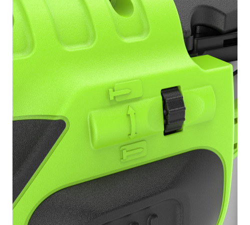 Нейлер аккумуляторный Greenworks 24V GD24BN (1хАКБ 2Ач и ЗУ) коробка