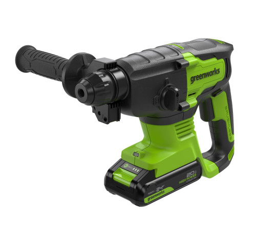 Перфоратор Greenworks GD24SDS2 3803007CUA (с 1-им АКБ)
