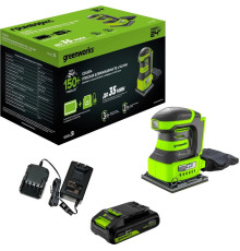 Виброшлифмашина Greenworks G24SS14 3100507CUA (с 1-им АКБ)