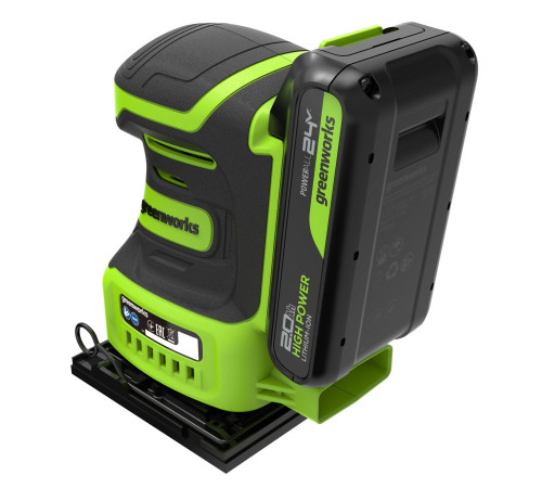 Виброшлифмашина Greenworks G24SS14 3100507CUA (с 1-им АКБ)