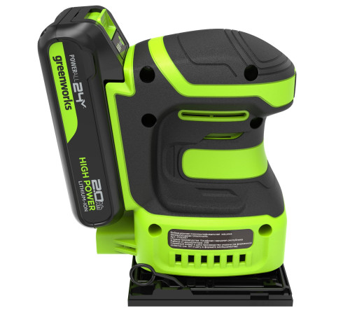 Виброшлифмашина Greenworks G24SS14 3100507CUA (с 1-им АКБ)