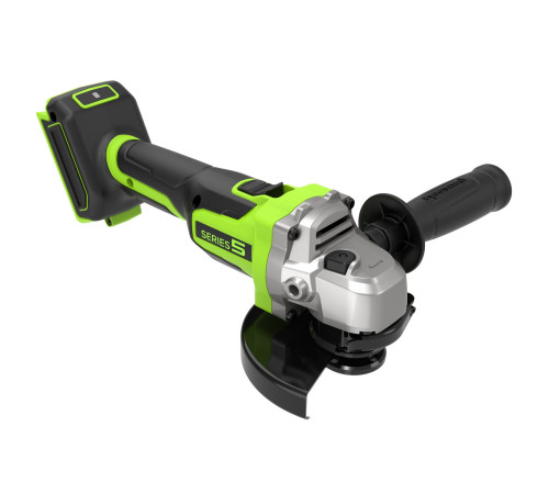 Угловая шлифмашина Greenworks AG590 3201007CUB (с 1-им АКБ, сумка)