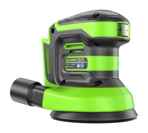 Эксцентриковая шлифовальная машина аккумуляторная Greenworks 24V OS325 (без АКБ и ЗУ)