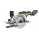 Циркулярная пила аккумуляторная Greenworks 24V G24MCS (1хАКБ 2Ач и ЗУ) коробка