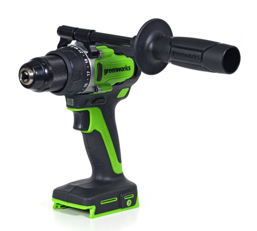 Дрель-шуруповерт аккумуляторная Greenworks 24V GD24DD90 (1хАКБ 5Ач и ЗУ) 90Нм коробка