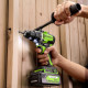 Дрель-шуруповерт аккумуляторная Greenworks 24V GD24DD90 (1хАКБ 5Ач и ЗУ) 90Нм коробка