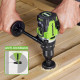 Дрель-шуруповерт ударная аккумуляторная Greenworks 24V GD24DD140 (1хАКБ 5Ач и ЗУ) 140Нм коробка
