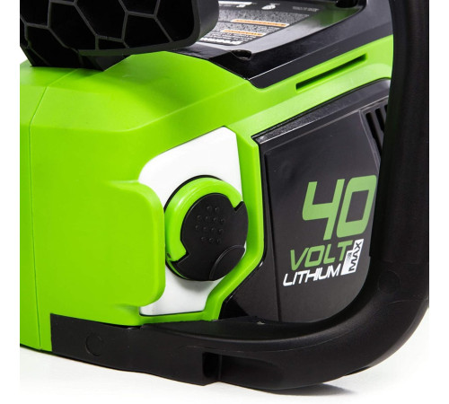 Цепная пила аккумуляторная Greenworks 40V GD40CS15 (1х АКБ 2Ач и ЗУ) б/щ 35см 1,5 кВт