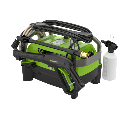 Мойка высокого давления электрическая Greenworks PW3130, 1700 Вт, 130 бар