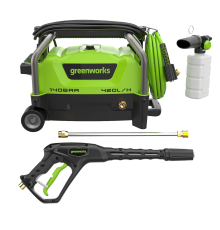 Мойка высокого давления электрическая Greenworks PW3140, 1900 Вт, 140 бар