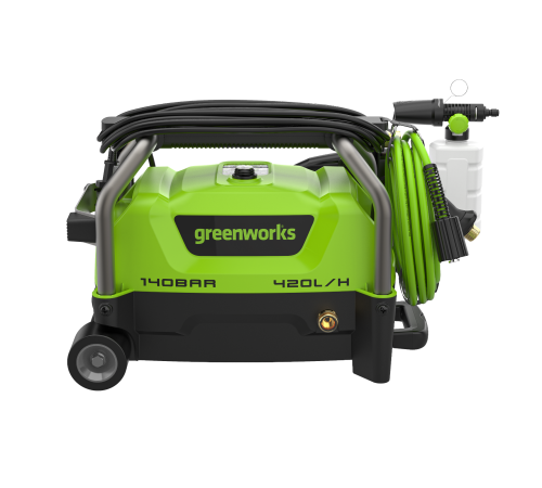 Мойка высокого давления электрическая Greenworks PW3140, 1900 Вт, 140 бар
