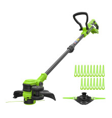 Триммер аккумуляторный Greenworks 24V ST3002 (1хАКБ 2Ач и ЗУ) 30 см