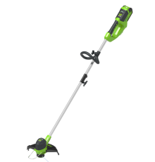 Триммер аккумуляторный Greenworks 40V G40LT (1хАКБ 2Ач и ЗУ) 30см