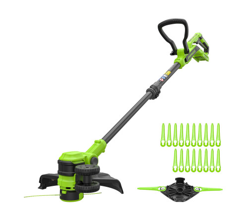 Триммер аккумуляторный Greenworks 24V ST3002 (1хАКБ 4Ач и ЗУ) 30 см