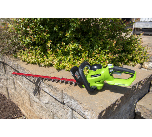 Кусторез с длинным штоком Greenworks G40HT61 [22637T]